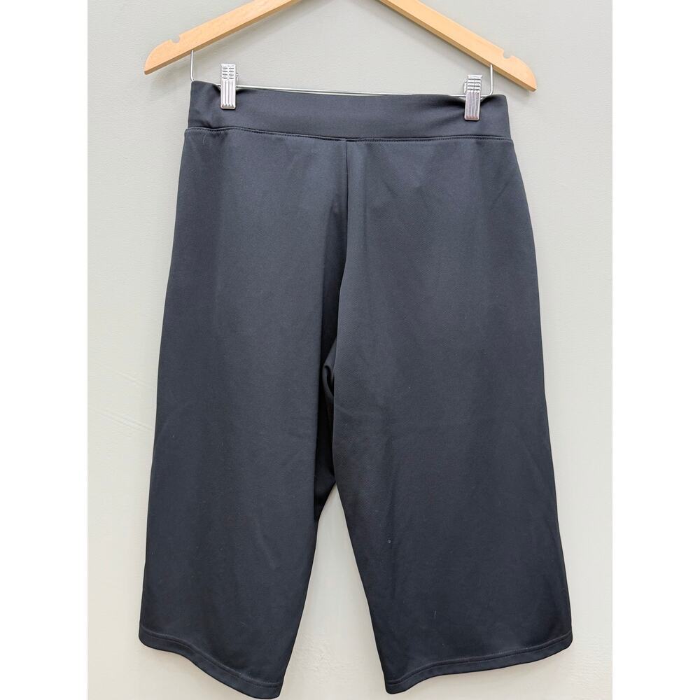 Nike Girls L 12-14 Black Wide Leg Capri Pants Y2K Athletic Pockets - Picture 6 of 6